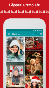 Download Christmas Photo Frames & Cards Foto untuk Android tangkapan layar 4