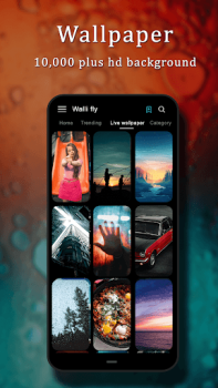 Download Live Wallpaper- 4k Backgrounds Personalisasi untuk Android tangkapan layar 2