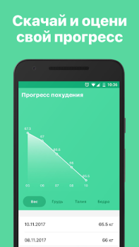 Download Счетчик калорий диета 10Levels Kesehatan & Kebugaran untuk Android tangkapan layar 5