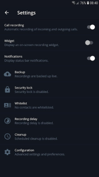 Download Call recorder Alat untuk Android tangkapan layar 3