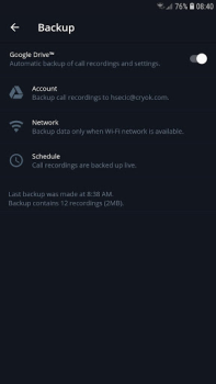 Download Call recorder Alat untuk Android tangkapan layar 4