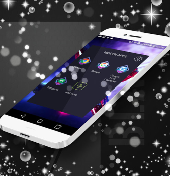 Download Black Theme Launcher Personalisasi untuk Android tangkapan layar 4