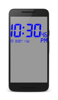 Download Big Digital Clock Alat untuk Android tangkapan layar 3