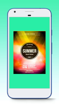 Download Poster Maker Pro Seni dan Desain untuk Android tangkapan layar 2