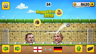 Download Puppet Soccer - Football Game olahraga untuk Android tangkapan layar 3