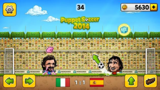 Download Puppet Soccer - Football Game olahraga untuk Android tangkapan layar 4