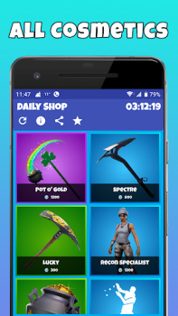 Download Daily shop for Battle Royale Hiburan untuk Android tangkapan layar 2