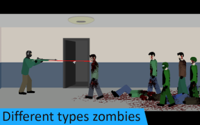 Download Flat Zombies: Defense&Cleanup Game aksi untuk Android tangkapan layar 2