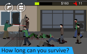 Download Flat Zombies: Defense&Cleanup Game aksi untuk Android tangkapan layar 5