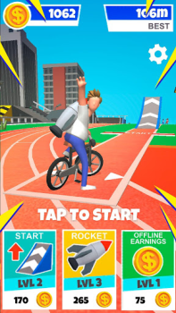 Download Bike Hop: Crazy BMX Bike Jump Arkade untuk Android tangkapan layar 7