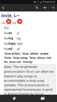 Download English Pronouncing Dictionary Pendidikan untuk Android tangkapan layar 2