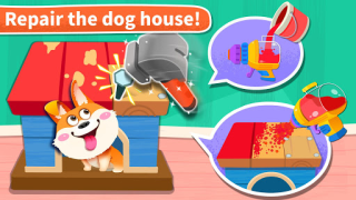 Download Baby Panda' s House Cleaning Game Pembelajaran untuk Android tangkapan layar 2
