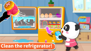Download Baby Panda' s House Cleaning Game Pembelajaran untuk Android tangkapan layar 3