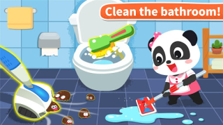 Download Baby Panda' s House Cleaning Game Pembelajaran untuk Android tangkapan layar 5