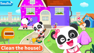 Download Baby Panda' s House Cleaning Game Pembelajaran untuk Android tangkapan layar 7