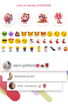 Download Emoji Contact Maker Komunikasi untuk Android tangkapan layar 4