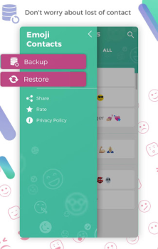 Download Emoji Contact Maker Komunikasi untuk Android tangkapan layar 5