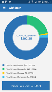 Download AdFly - Paid URL Shortener Alat untuk Android tangkapan layar 4