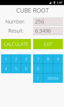 Download Cube Root Calculator Pendidikan untuk Android tangkapan layar 2