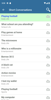 Download English Conversation Practice Pendidikan untuk Android tangkapan layar 3