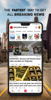 Download Breaking News: Local & Alerts Berita & Majalah untuk Android tangkapan layar 2