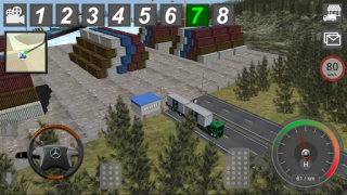Download Mercedes Benz Truck Simulator Simulator untuk Android tangkapan layar 3