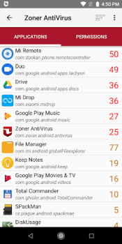 Download Zoner AntiVirus Alat untuk Android tangkapan layar 4