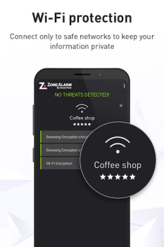Download ZoneAlarm Mobile Security Alat untuk Android tangkapan layar 3