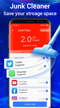 Download Cleaner - Phone Booster Alat untuk Android tangkapan layar 3