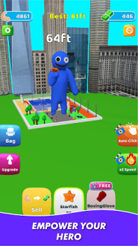 Download Hero Lifting Master 3D Permainan kasual untuk Android tangkapan layar 4