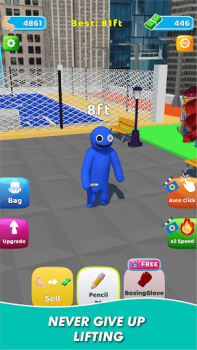 Download Hero Lifting Master 3D Permainan kasual untuk Android tangkapan layar 5