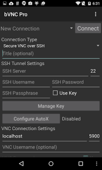 Download bVNC: Secure VNC Viewer Kerja untuk Android tangkapan layar 2