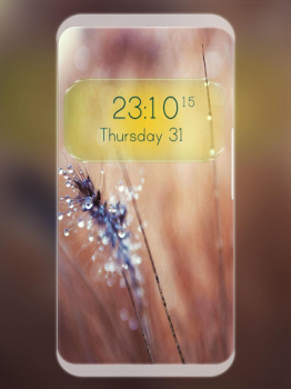 Download Digital Clock Live Wallpaper Personalisasi untuk Android tangkapan layar 5