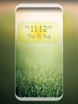 Download Digital Clock Live Wallpaper Personalisasi untuk Android tangkapan layar 7