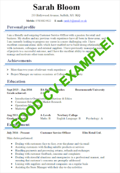 Download CV Examples: PDF CV Templates Pendidikan untuk Android tangkapan layar 2