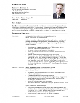 Download CV Examples: PDF CV Templates Pendidikan untuk Android tangkapan layar 3