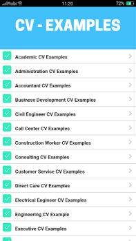 Download CV Examples: PDF CV Templates Pendidikan untuk Android tangkapan layar 6