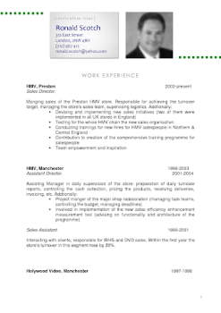 Download CV Examples: PDF CV Templates Pendidikan untuk Android tangkapan layar 7