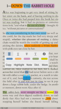 Download Moon+ Reader Buku dan Referensi untuk Android tangkapan layar 3