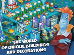 Download Aquapolis. City building! Simulator untuk Android tangkapan layar 3