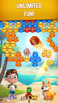 Download Bubble Birds V - Color Birds Shooter Teka-teki untuk Android tangkapan layar 2