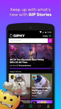 Download GIPHY: GIFs, Stickers & Clips Pemutar & Editor Video untuk Android tangkapan layar 2