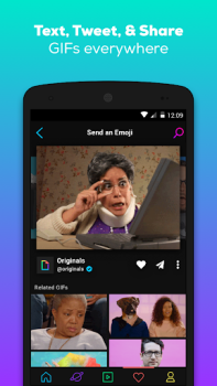 Download GIPHY: GIFs, Stickers & Clips Pemutar & Editor Video untuk Android tangkapan layar 4