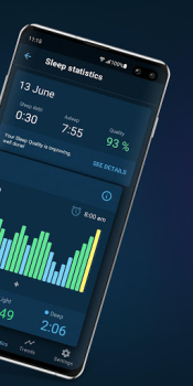 Download Sleepzy: Sleep Cycle Tracker Gaya hidup untuk Android tangkapan layar 2