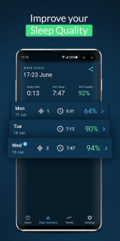 Download Sleepzy: Sleep Cycle Tracker Gaya hidup untuk Android tangkapan layar 5