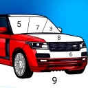 Download  Cars Coloring by Number