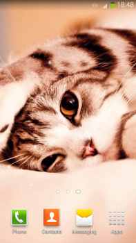 Download Cute Cats Live Wallpaper Personalisasi untuk Android tangkapan layar 3