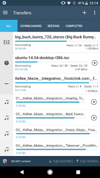 Download FrostWire Downloader & Player Alat untuk Android tangkapan layar 4