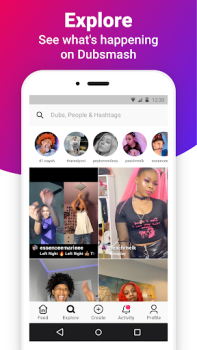 Download Dubsmash Pemutar & Editor Video untuk Android tangkapan layar 3