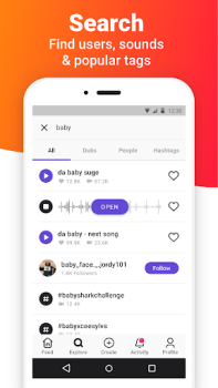 Download Dubsmash Pemutar & Editor Video untuk Android tangkapan layar 5